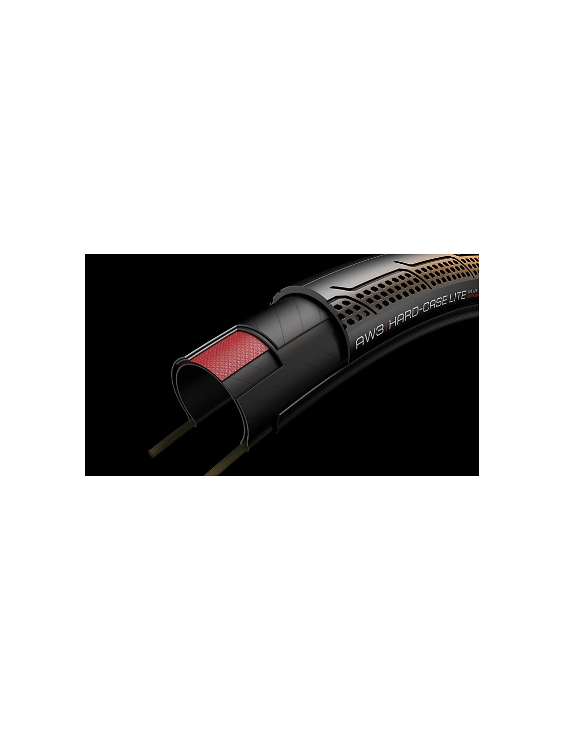 Cubierta Bontrager AW3 Hard-Case 700X28C Reflect 2 Cubierta Bontrager AW3 Hard-Case 700X28C Reflect - Imagen 2