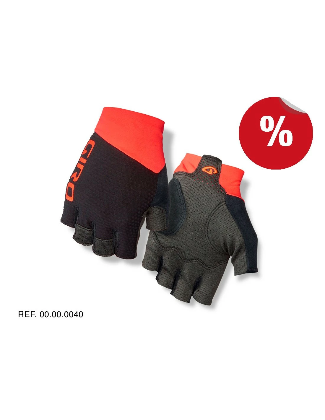 Guantes Cortos Giro Zero CS Negro/Nja Liquidación 1 Guantes Cortos Giro Zero CS Negro/Nja Liquidación