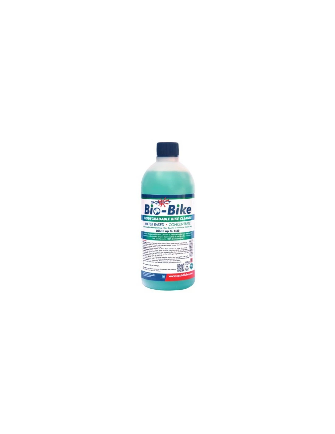Limpiador/Desengrasante SQUIRT Biodegradable Bio-Bike 500ml 1 Limpiador/Desengrasante SQUIRT Biodegradable Bio-Bike 500ml