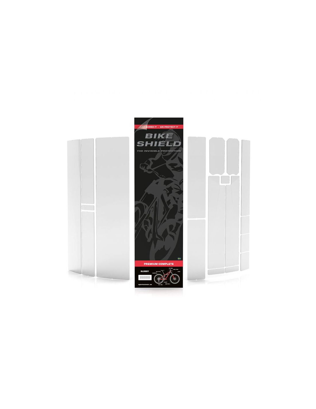 Protector Cuadro Adhesivo Bikeshield Premium 17 Piezas Brillo 1 Protector Cuadro Adhesivo Bikeshield Premium 17 Piezas Brillo